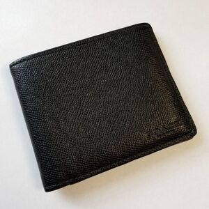 ❗Coach Black Pebbled Leather Wallet with Money and Credit Card Slots❗